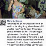 Meryl L. Streep Posted a POWERFUL Message about Her Struggle with Not Looking Beautiful