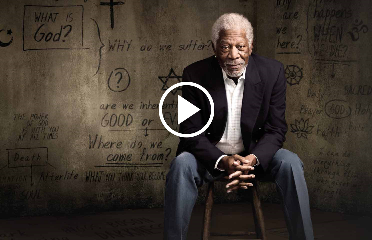 Morgan Freeman is Currently On A Quest to Uncover The Greatest Secret of The World