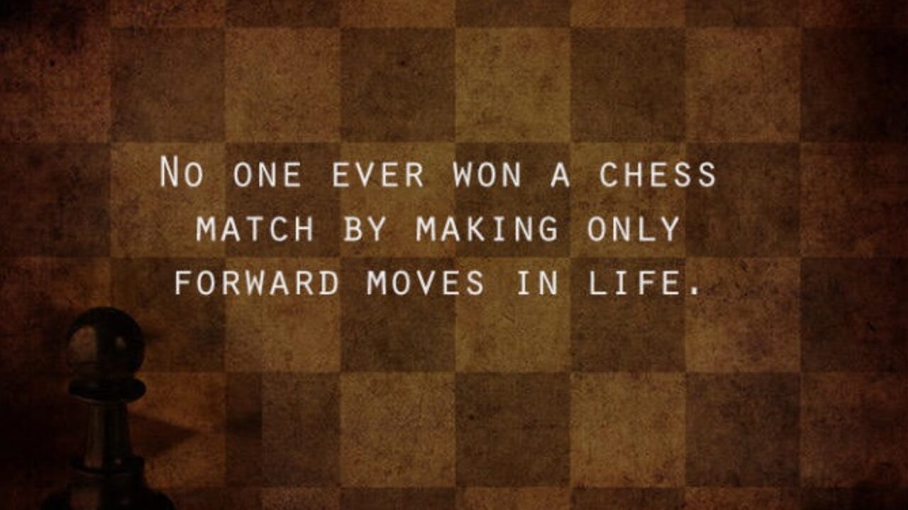 Our life is like a game of chess, if we want to win we have to move  forward. #lifegame #chesslearning #lifelearnings #wininlife…