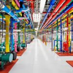 6. An inside view of one of Google’s data centers.