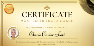 Coach Awards Most Experienced coach