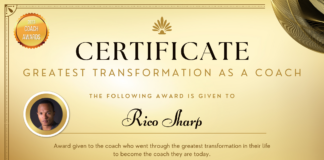 Coach Awards Greatest Transformation The Phoenix Award